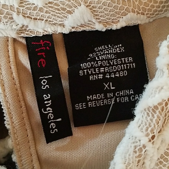 Enchanted Sugar Swizzle Lace Overlay Dress - Picture 7 of 7